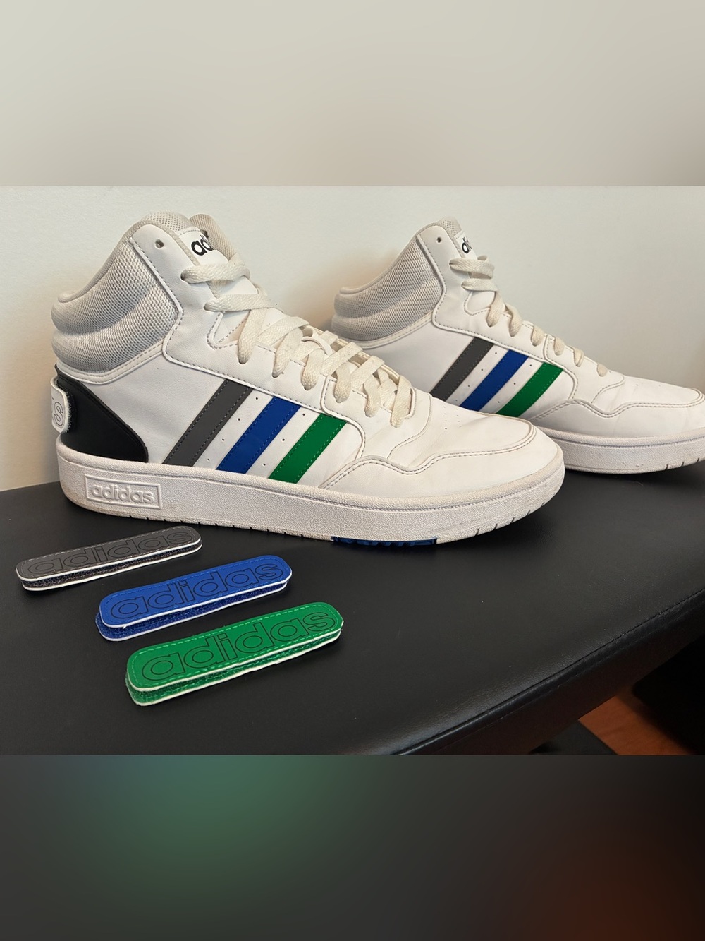 Adidas Hoops 3.0 Mid Friendship Day Limited Edition Men’s US 11 White Green